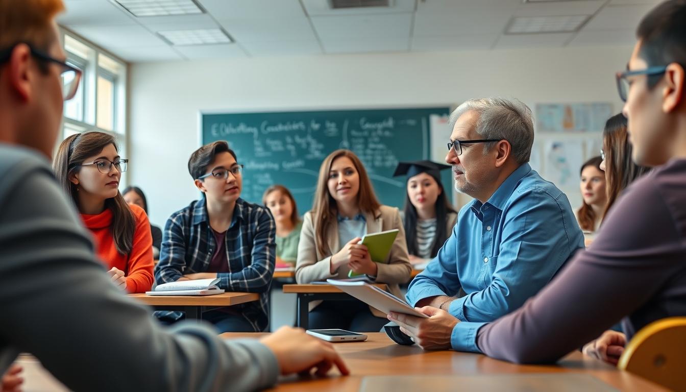 University campus and academic environment in Amsterdam